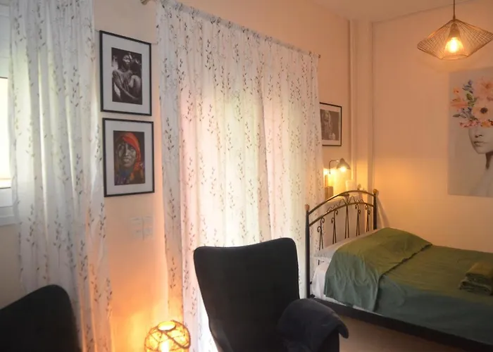 Lägenhet Cosy And Stylish In The Heart Of Chania